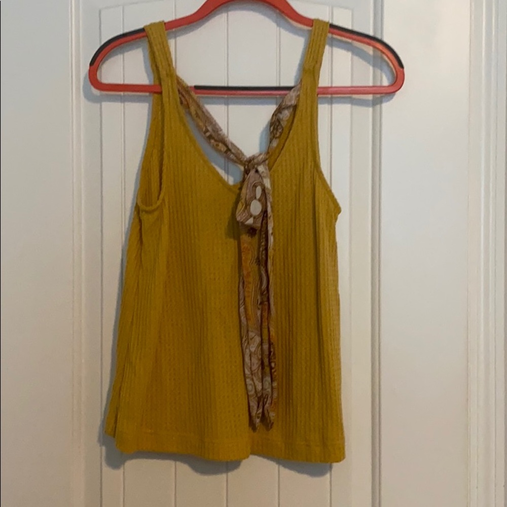 Yellow Scarf Tank